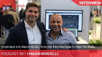 Interview mit Nevio Buric: Von der Hochschule in den Vertrieb. Interview mit Nevio Buric: Von der Hochschule in den Vertrieb.