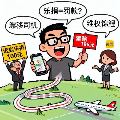 乘客迟到被罚捐钱，向网约车平台索赔！平台该不该买单？