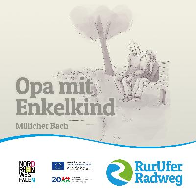 #17 Opa mit Enkelkind am Millicher Bach