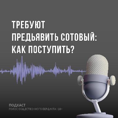 Требуют предъявить сотовый: как поступить? Требуют предъявить сотовый: как поступить?