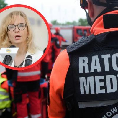BURZA PO SŁOWACH WICEMINISTER ZDROWIA: URSZULA DEMKOW PRZEPRASZA ZA SŁOWA O RATOWNIKU MEDYCZNYM