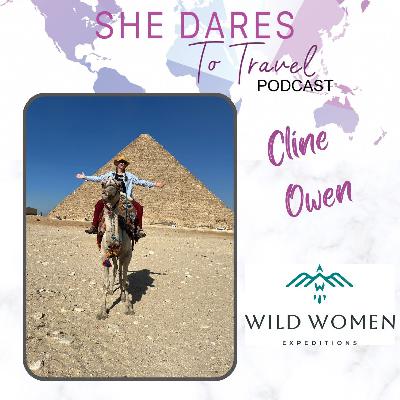 Episode 40: Meet Cline Owen - Wild Women Expeditions Guide & World Traveller Episode 40: Meet Cline Owen - Wild Women Expeditions Guide & World Traveller