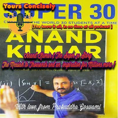 Ep 06 : The Anand Kumar đ¨âđ & Super 30 Story 3ī¸âŖ0ī¸âŖ Ep 06 : The Anand Kumar đ¨âđ & Super 30 Story 3ī¸âŖ0ī¸âŖ