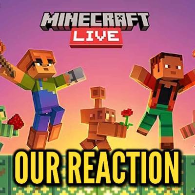 Minecraft Live Reactions: Mounts of Mayhem Announced!