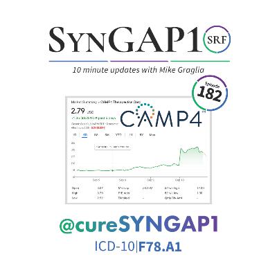 CURE SYNGAP1 joins biotech investors in CAMP4 Tx’s $100M Raise for ASO Program $CAMP #S10e182