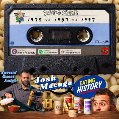 It's a retro food fight with Josh Macuga from History Channel's Eating History!
