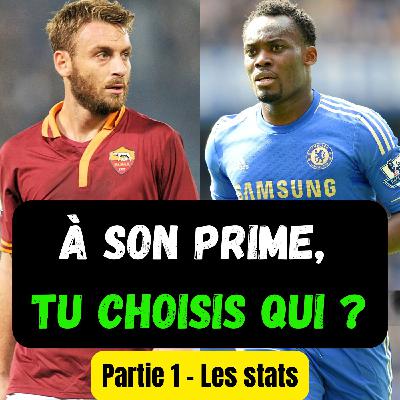 Histoire du Foot - A son prime tu choisis qui❓🤔  Daniele De Rossi🇮🇹 🆚 Michael Essien🇬🇭 Partie 1