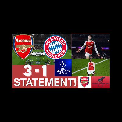 Arsenal DESTROY Bayern Munich! 3-1 Statement Win | Rice Masterclass | Champions League Reaction Arsenal DESTROY Bayern Munich! 3-1 Statement Win | Rice Masterclass | Champions League Reaction