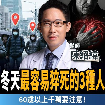 【下班經濟學_健康】60歲以上注意！名醫曝最容易猝死的3種人：冬天要千萬小心！ft. 陳紹緯醫師｜瓣膜性心臟病