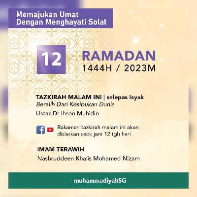 BERALIH DARI KESIBUKAN DUNIA | Ustaz Dr Ihsan Muhidin