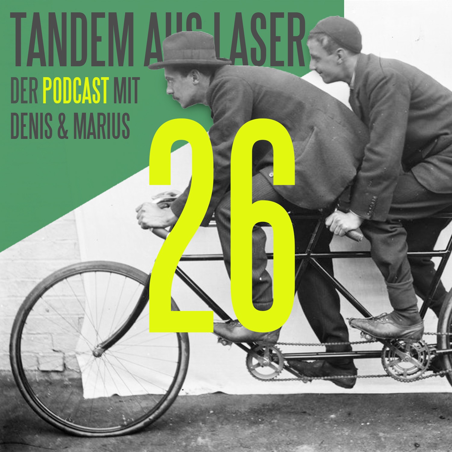 Tandem aus Laser