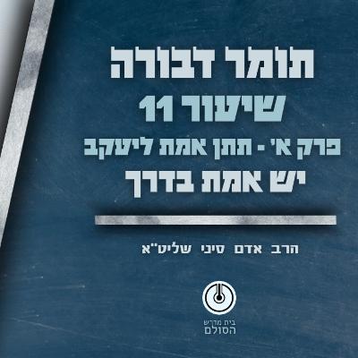 תומר דבורה | פרק א' | שיעור 11 | תשפ"ה
