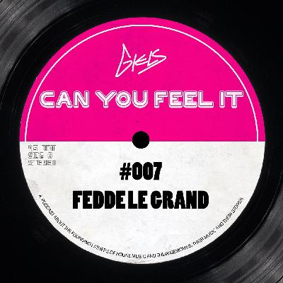 FEDDE LE GRAND - Podcast Can You Feel It - The Dutch History of House #007 FEDDE LE GRAND - Podcast Can You Feel It - The Dutch History of House #007