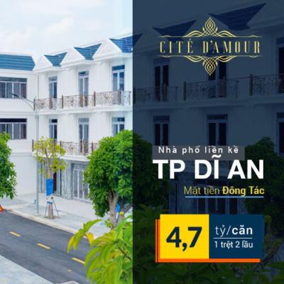 Khu dân cư cao cấp Đông Hưng Dĩ An – Mặt tiền đường Đông Tác
