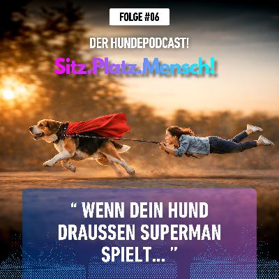 #6 Spazierengehen & Leinelaufen, wenn dein Hund draußen Superman spielt!