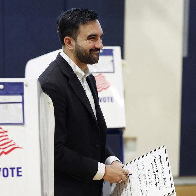 ‘On the brink of making history’: Zohran Mamdani casts vote in NYC election