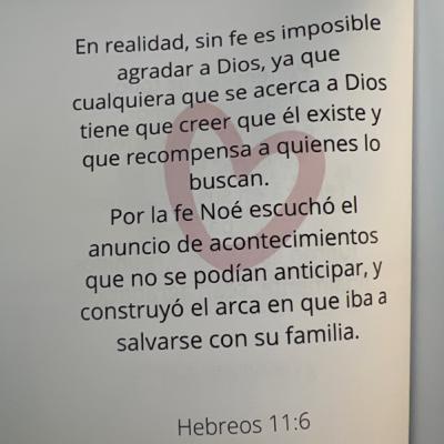 Día 8- Amor para el Alma / Hebreos 11:6