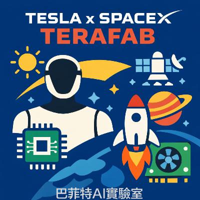 EP285 | Elon Musk 跨入晶片業：Terafab 計劃啟動，打造「AI＋機器人＋太空運輸」三位一體加速文明的劇本。 (說明欄中有連結)