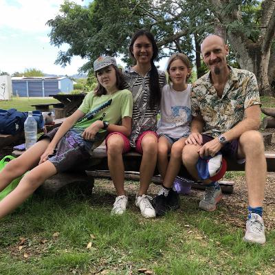 Interview: Brisbane family, Jon and Emelie Watson, and their kids, have escaped the W.E.I.R.D. world and are now 'Living More With Less'