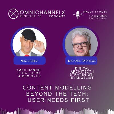 Ep. 28 – Content modelling beyond the tech: User needs first w/ Michel Andrews
