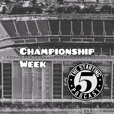 CHAMPIONSHIP WEEK.....