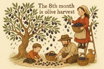 The 8th Month Is Olive Harvest