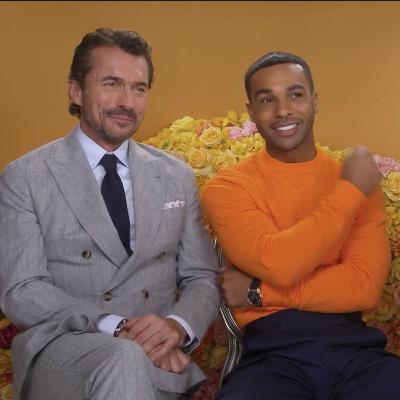 The men of "Emily in Paris" season 3