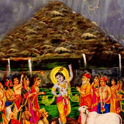 M10 श्रीकृष्ण आणि गोवर्धन पर्वत : Krishna and the Govardhan Mountain (Kids’ Story)