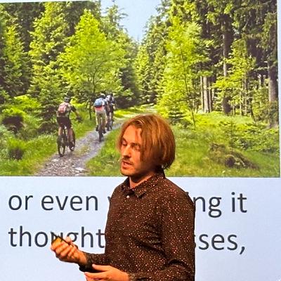 Psychedelics as nature connection catalysts by Sam Gandy at the Alps Conference 2022