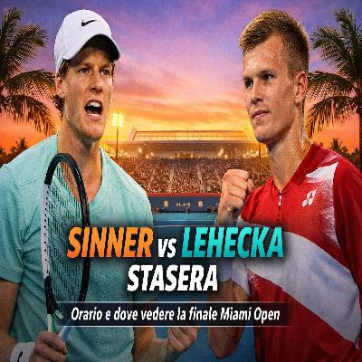 Sinner vs Lehecka- finale Miami Open, orario e dove vederla