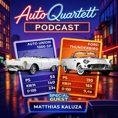 Auto Union 1000 SP vs Ford Thunderbird mit Special Guest Matthias Kaluza