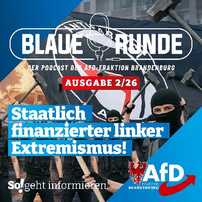 Staatlich finanzierter linker Extremismus! | Die Blaue Runde, Ausgabe 02/26 vom 14.02.2026
