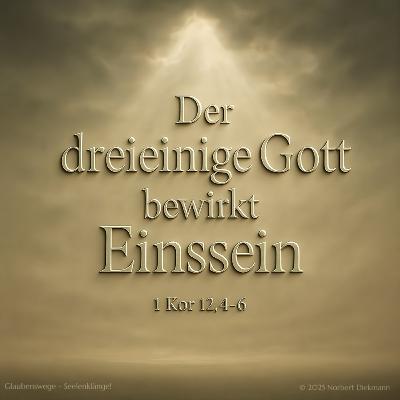 Der dreieinige Gott bewirkt Einssein