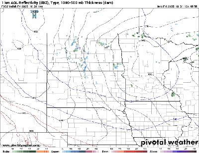 Cool Halloween with occasional sprinkles, flurries