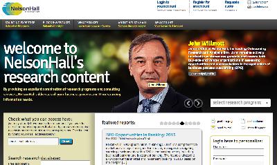Nelson Hall's John Willmott on how analyst firms should respond to users' changing needs Nelson Hall's John Willmott on how analyst firms should respond to users' changing needs