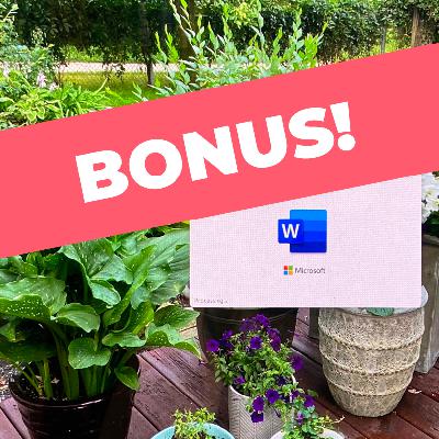 Episode 16 Bonus: Customize Word Styles