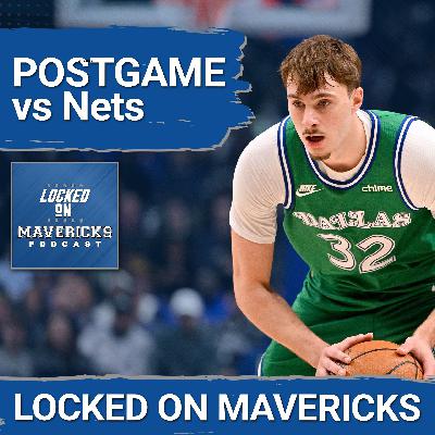 POSTGAME: Cooper Flagg Responds in a Big Way as Dallas Mavericks Beat Nets | Naji Marshall's Great Game POSTGAME: Cooper Flagg Responds in a Big Way as Dallas Mavericks Beat Nets | Naji Marshall's Great Game