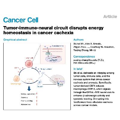 696-Tumor-Immune-Neural Circuit in Cancer Cachexia 696-Tumor-Immune-Neural Circuit in Cancer Cachexia