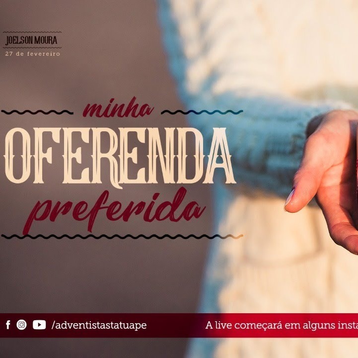 MINHA OFERENDA PREFERIDA Pr Joelson Moura TatuapéAdoração