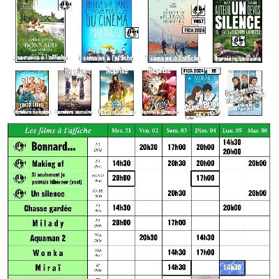 La programmation du cinéma Méliès à Lure du 31 janvier au 6 février La programmation du cinéma Méliès à Lure du 31 janvier au 6 février
