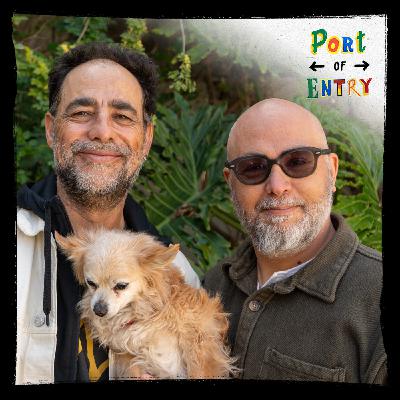 Giancarlo and Charles: Compadres in Art!