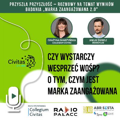 Czy wystarczy wesprzeć WOŚP? O tym, czym jest marka zaangażowana | Civitas on Air & Przyszła przyszłość #1