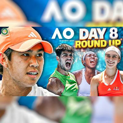 Tien DESTROYS Meddy 🤯 Alcaraz RED-HOT 🔥 Jovic into QF | Australian Open 2026 | GTL Tennis Podcast