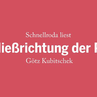 »Die Fließrichtung der Partei« Schnellroda liest | Götz Kubitschek