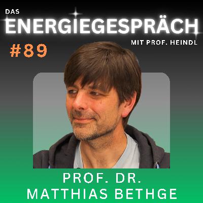 Prof. Dr. Matthias Bethge: KI-Forschung, Lernen, ChatGPT, USA | Eduard Heindl Energiegespräch #089