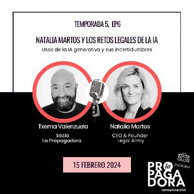 Natalia Martos y los retos legales de la IA Natalia Martos y los retos legales de la IA