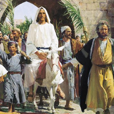 Lunes Santo: Entrada triunfal de Jesús a Jerusalén