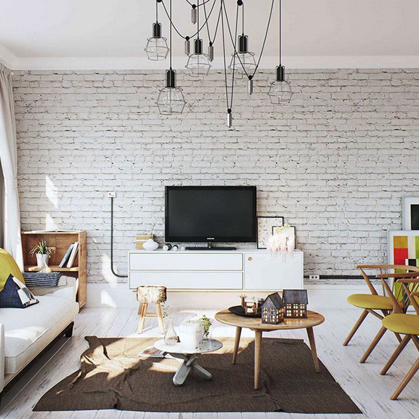 #1 A minha sala de decoração escandinava