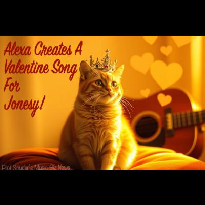 I Asked Alexa to Create A Valentine Song for My Cat.