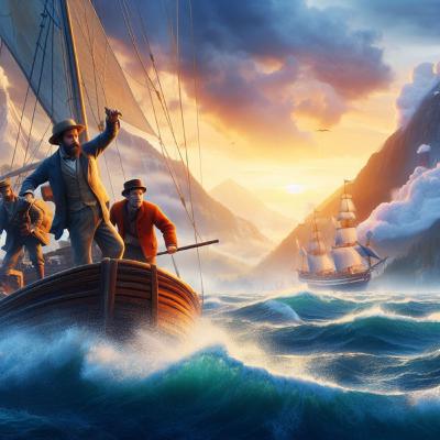 PARTY CROSS THE PACIFIC